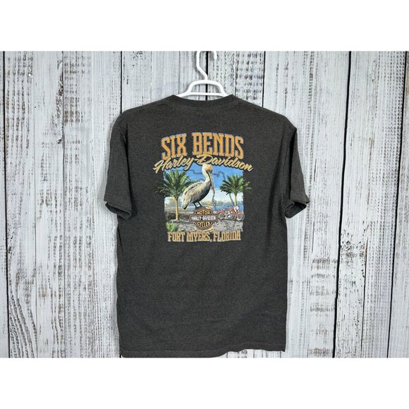 Lot of 8 Harley Davidson Men's Tee T-shirt’s Size L XL Biker Y2K Motorcycle - Picture 7 of 11